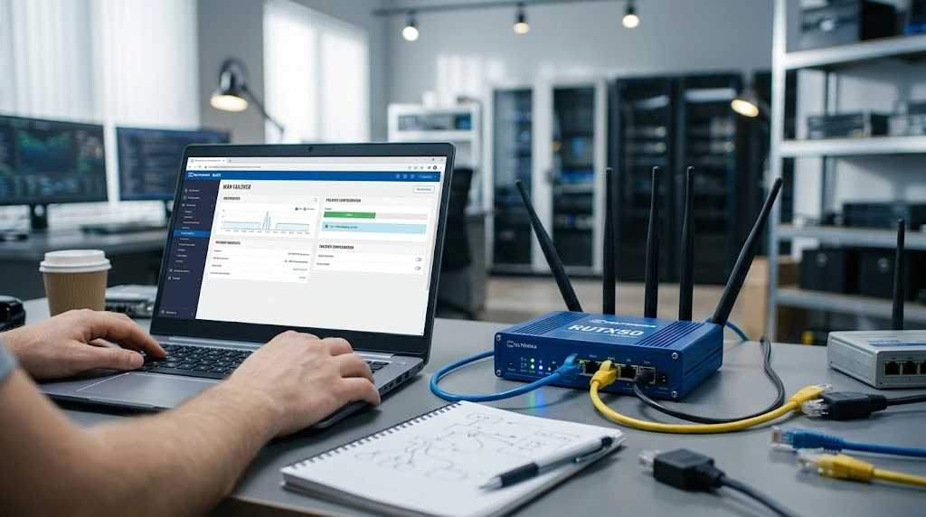 Configurer le Failover 5G WAN sur Teltonika RUTX50