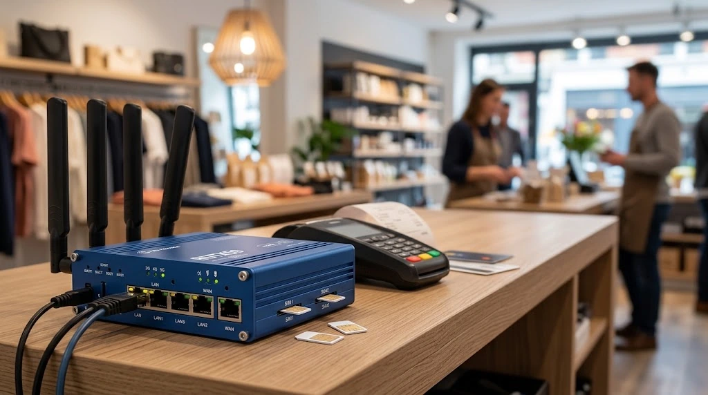 Teltonika RUTX50 : Routeur 5G Dual-SIM pour Retail